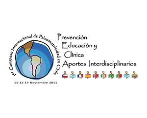 Logo del 1º congreso internacional de psicomotricidad en Chile